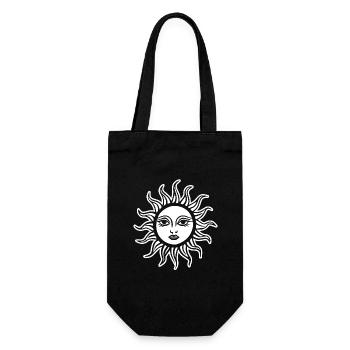 Soleil - Sac à bouteille - noir - Devant