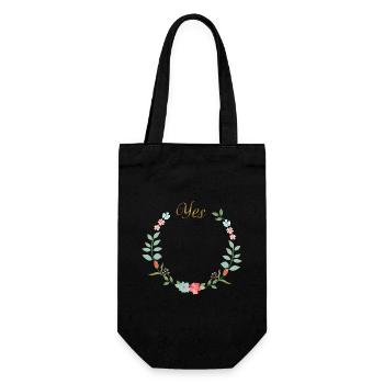 Yes - Gift Bag for Bottles - black - Front