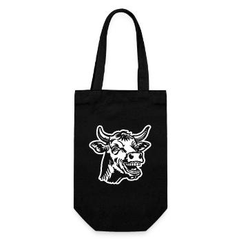 Vache Vaches - Sac à bouteille - noir - Devant