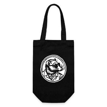 Mole - Gift Bag for Bottles - black - Front