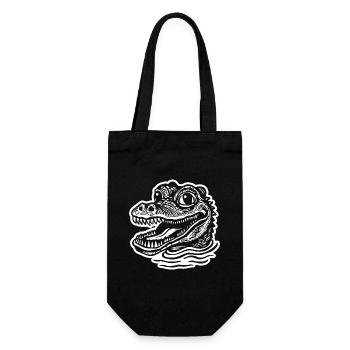 Crocodile Alligator - Sac à bouteille - noir - Devant