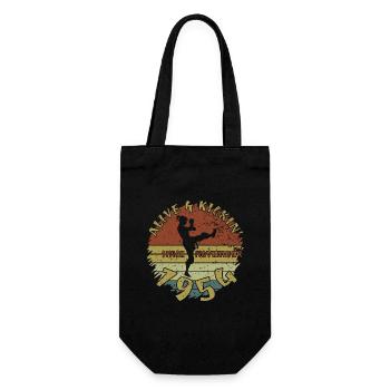 70. Geburtstag Vivant depuis 11/1954 - Sac à bouteille - noir - Devant