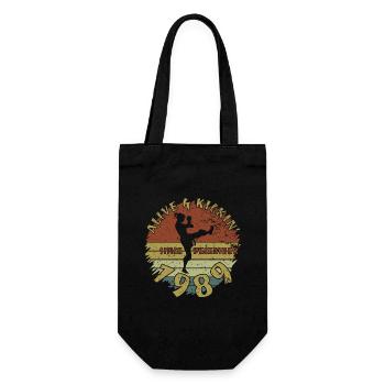35. Anniversaire Vivant et dynamique depuis 12/1989 - Sac à bouteille - noir - Devant