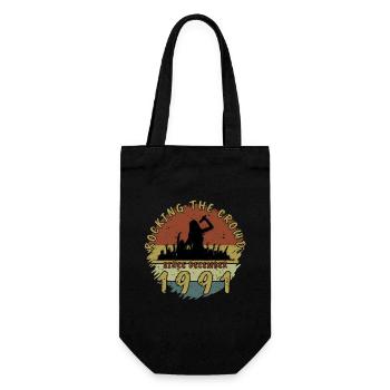 33rd Birthday Rocking the crowd SNG 12/1991 - Gift Bag for Bottles - black - Front