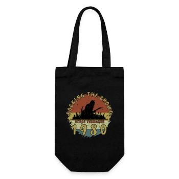 45e anniversaire Faire vibrer la foule GIT 02/1980 - Sac à bouteille - noir - Devant