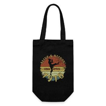 55. Geburtstag Vivant depuis 04/1970 - Sac à bouteille - noir - Devant