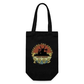 20th Birthday Rocking the crowd DRM 03/2005 - Gift Bag for Bottles - black - Front