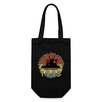 30th Birthday Rocking the crowd DRM 03/1995 - Gift Bag for Bottles - black - Front