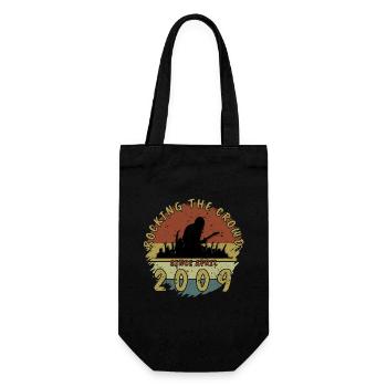 16th Birthday Rocking the crowd GIT 04/2009 - Gift Bag for Bottles - black - Front