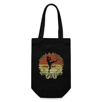 22. Birthday Alive and kickin since 05/2003 - Gift Bag for Bottles - black - Front