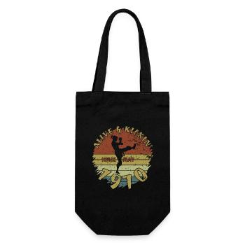 55. Geburtstag Vivant depuis 05/1970 - Sac à bouteille - noir - Devant