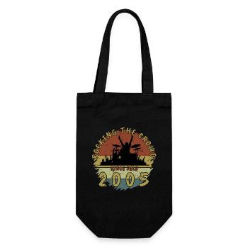 20th Birthday Rocking the crowd DRM 07/2005 - Gift Bag for Bottles - black - Front