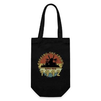 33rd Birthday Rocking the crowd DRM 07/1992 - Gift Bag for Bottles - black - Front