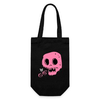 hi! - Gift Bag for Bottles - black - Front