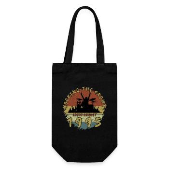 30th Birthday Rocking the crowd DRM 08/1995 - Gift Bag for Bottles - black - Front