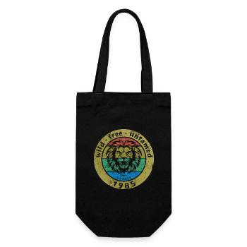 40. Geburtstag Wild, libre et indompté depuis 08/1985 - Sac à bouteille - noir - Devant