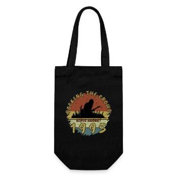 30th Birthday Rocking the crowd GIT 08/1995 - Gift Bag for Bottles - black - Front