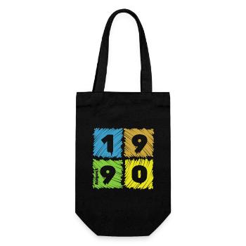35. Écussons Geburtstag Farbige depuis 08/1990 - Sac à bouteille - noir - Devant