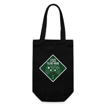 Gamer Break Diamond Logo - Gift Bag for Bottles - black - Front