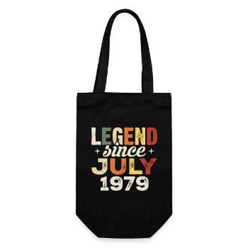 Cadeau d’anniversaire de juillet 1979 Anniversaire de juillet 1979 - Sac à bouteille - noir - Devant