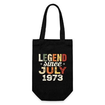 July 1973 Birthday Gift July 1973 Birthday - Gift Bag for Bottles - black - Front