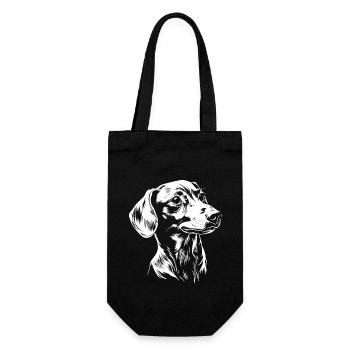 Teckel - Dog Fan - Teckel - Sac à bouteille - noir - Devant
