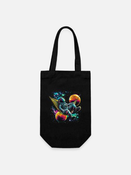 Hamac Astronaute Science Espace - Sac à bouteille - noir