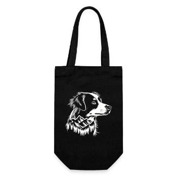 Chien Berger Australien Montagne - Sac à bouteille - noir - Devant