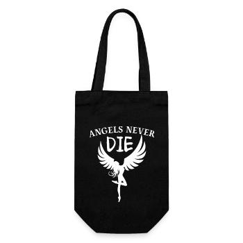 LES ANGES NE MEURENT JAMAIS Les anges ne meurent jamais - Sac à bouteille - noir - Devant
