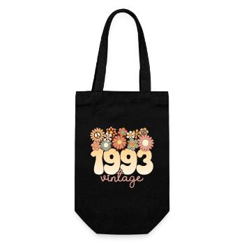 Retro Groovy 1993 Fête Anniversaire Femme 30 Ans - Sac à bouteille - noir - Devant