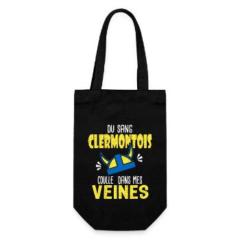 Rugby sang Clermontois supporters clermont Rugby - Sac à bouteille - noir - Devant