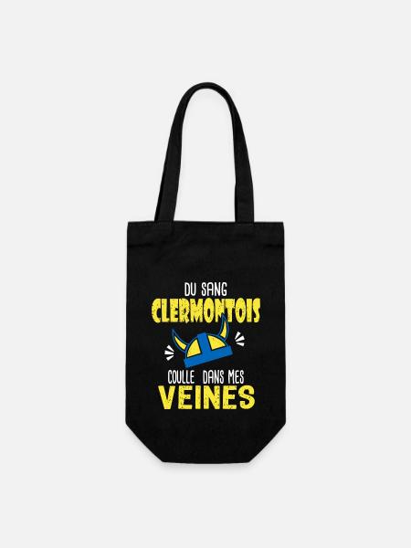 Rugby sang Clermontois supporters clermont Rugby - Sac à bouteille - noir