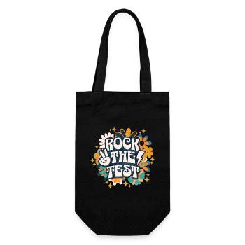 Phrase Motivation Examen Étudiant Enseignant - Sac à bouteille - noir - Devant