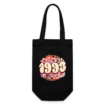 Birthday Party Woman 1993 30 Years Anniversary - Gift Bag for Bottles - black - Front