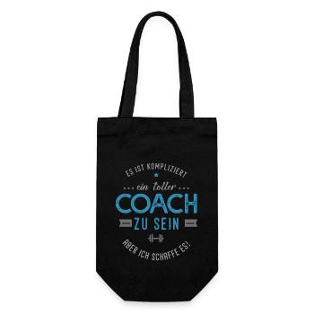 coach - Geschenkbeutel für Flaschen - Schwarz - Vorne
