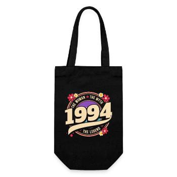 Year 1994 The Legend 30 Years Anniversary - Gift Bag for Bottles - black - Front