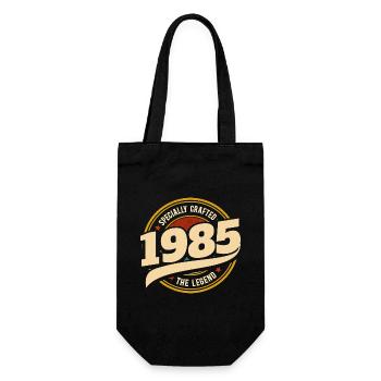 Vintage Year 1985 Legend 40 Years Anniversary - Gift Bag for Bottles - black - Front