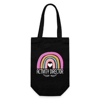 Assistant Business Director Team - Gift Bag for Bottles - black - Front