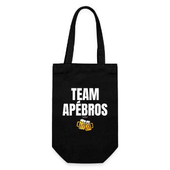 Team Apébros Apéro Humour - Sac à bouteille - noir - Devant