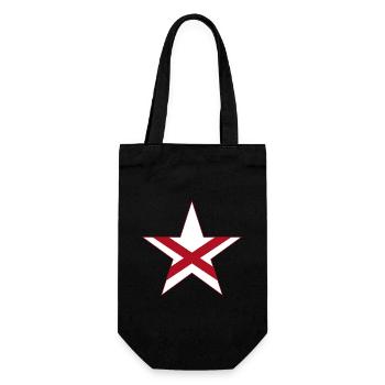 Alabama Fan T-Shirt – USA Style - Gift Bag for Bottles - black - Front