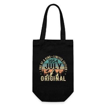 July 1954 Birthday July 1954 Birthday Gift - Gift Bag for Bottles - black - Front