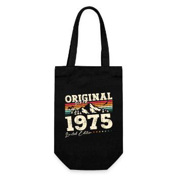 50ème Anniversaire Légendaire Juin 1975 Millésime 1975 - Sac à bouteille - noir - Devant