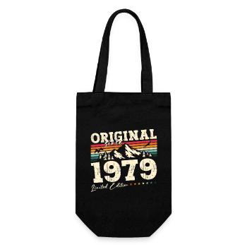 45ème Anniversaire Original 1979 Millésime 1979 - Sac à bouteille - noir - Devant