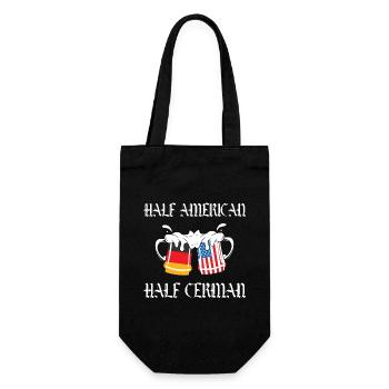 Beer Origins American German - Gift Bag for Bottles - black - Front