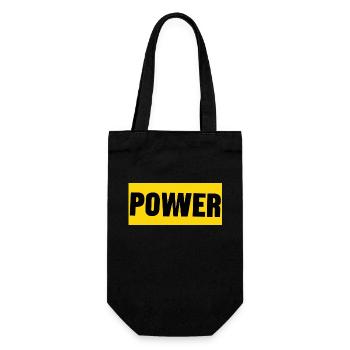 Pouvoir? - Sac à bouteille - noir - Devant