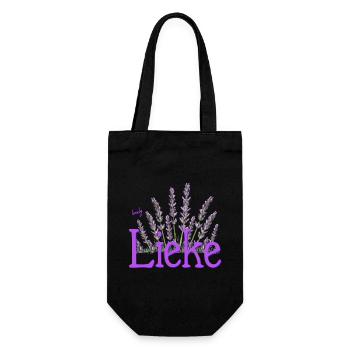 Lieke - Gift Bag for Bottles - black - Front