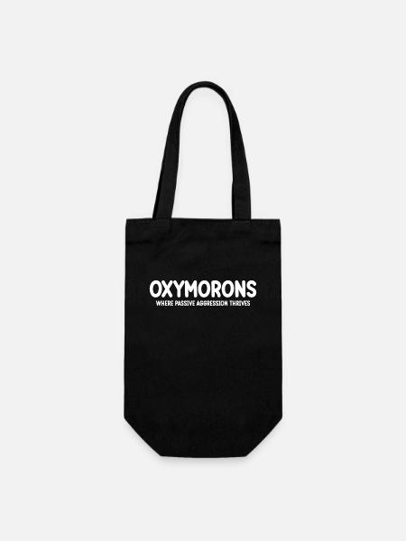 Oxymore Enseignant Professeur De Lettres Anglais - Sac à bouteille - noir