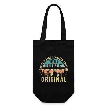 Légendaire depuis juin 1951 cadeau d’anniversaire 1951 - Sac à bouteille - noir - Devant