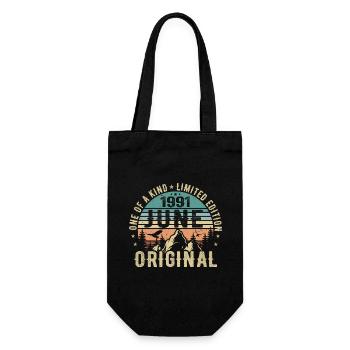 Légendaire depuis juin 1991 Cadeau d’anniversaire 1991 - Sac à bouteille - noir - Devant