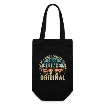 Légendaire depuis juin 1984 cadeau d’anniversaire 1984 - Sac à bouteille - noir - Devant